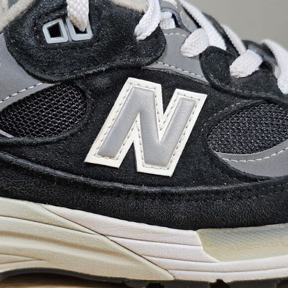 New Balance 992 Made In USA Black Grey Men\'s 10 Suede Discontinued KITH Concepts main image 11